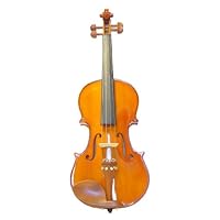 ViolinSmart MV02R 4/4 Full Size Rosewood Violin with Case and Bow and Rosin + EXTRA STRING SET, EXTRA BOW AND EXTRA BRIDGE
