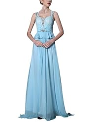 A-line Empire   Waistline Cocktail Short Lace Beaded Chiffon Square Neck Sleeveless Homecoming Dress/Pageant Dress/Prom Dress/Party Dress/Wedding Dress 