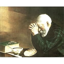 Daily Bread Art Print POSTER Prayer Religious Lord