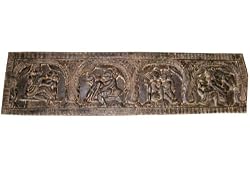 Indian Furniture Carving Erotic Bed Decor Kamasutra Carved Headboard 72 Inch
