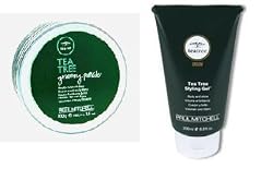 Paul Mitchell Tea Tree Styling Gel(6.8oz) and Grooming Pomade (3.4oz)