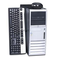 Fast HP DC7100 Computer Tower Desktop Pentium 4 HT 3.2Ghz 2gb 320gb DVDRW Keyboard/Mouse included
