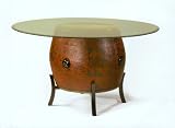 Chinese Drum Dining Table
