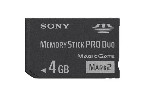 Sony 4 GB Memory Stick ProDuo MSMT4G/TQ1 (Black)