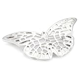 ELLE Jewelry Butterflies Sterling Silver Brooc