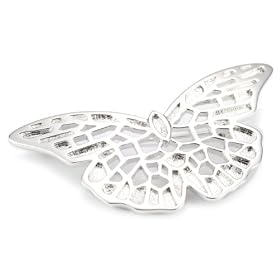 ELLE Jewelry Butterflies Sterling Silver Brooch