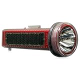 Solar Flashlight Power Panel Rechargeable Water Proof Good for Emergency Disaster Survival Outdoor Boating Camping Diving