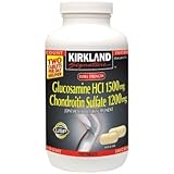 Kirkland Extra Strength Glucosamine HCl Chondroitin Sulfate-190 Tablets