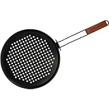 Charcoal Companion Non-Stick 12.75-inch Pizza Grilling Pan