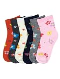 Mopas Lot of 6 Pairs Infant To Young Girls Assorted Kids Computer Socks