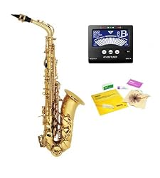 Selmer Prelude AS711 Student Alto Saxophone w/ Bonus Instrument Store Starter Kit with Tuner