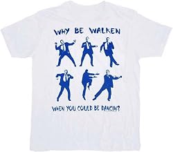 Christopher Walken Weapon of Choice Dancin White T-shirt Tee