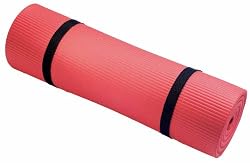 Harbinger 340303 Durafoam Exercise Mat 5/8" x 24" x 72" (Red)