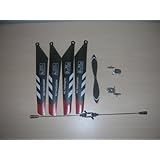 8500 8501 Sky King RC Helicopter Alloy King Helicopter Spare Parts Blades Set Balance Bar Tail Blade