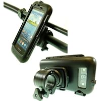 Easy Fit IPX4 Waterproof Tough Case Motorcycle Bike Handlebar Mount Galaxy S3 SGH-i747