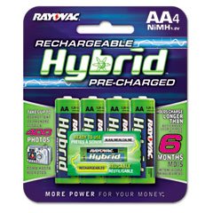 Rayovac ld715-4; rechargable aa [PRICE is per EACH]