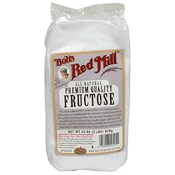 Bob's Red Mill Sugar, Fructose, 32-Ounce Units (Pack of 4)