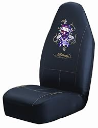 Ed Hardy&reg; Love Kills Universal Bucket Seat Cover Black