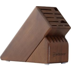 wusthof knife block 17 slot block