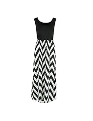 Sexy Polyester/Spandex Stretchy Tank  Shirt Maxi Dress 