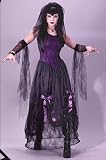 Gothic Dark Spider Princess Womens Costume Theatre Costumes