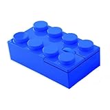Blue Lego Brick Shaped Computer/laptop USB Wired Optical Mouse