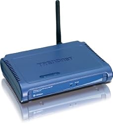 TRENDnet 54Mbps Wireless G PoE Access Point TEW-434APB (Blue)