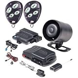 Black Widow BWZ1 Vehicle Security System with Remote Start and Keyless Entry