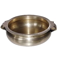 Brass Urlis Indian Artifacts Flower Pots