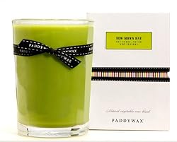 Paddywax 4-Inch Poured Glass Candle, New Mown Hay