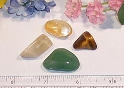Crystal Gemstones for Luck Set.