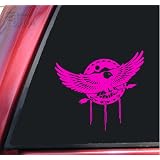 Eagle Shield Native American Vinyl Decal Sticker - Hot Pink