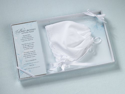Baby's Bonnet Keepsake/ Bride's Hankie