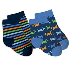I Play Organic Cotton Socks 2 Pack Navy - 6 - 18 Months