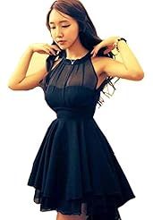 Sexy Mesh Bandeau Neck Chiffon Evening Dress/Prom Dress/Party Dress 