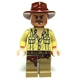 Indiana Jones (Open Shirt) - LEGO Indiana Jones Minifig