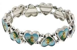 St. Jude Stretchy Adjustable Heart Bracelet - 6 to 7.5 in.