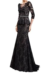 Plus Size Charmeuse Lace Evening Dress/Mother-of-the-Bride Dress/Prom Dress 