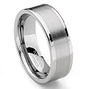 Tungsten Carbide Wedding Band Ring Size 7-14