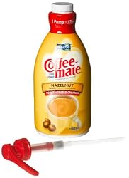 Coffee-Mate Hazelnut (concentrated) with Pump, 50.7-Ounce Units (Pack of 2)