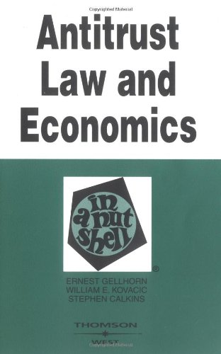 antitrust law and economics in a nutshell