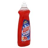 Ajax Dish Liquid with Bleach Alternative, Ruby Red Grapefruit, 34 oz