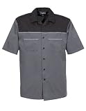 Cicruit - 5.5 oz. 100% cotton peached short sleeve twill camp shirt