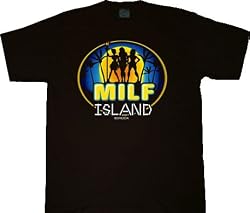 30 Rock MILF Island Black T-shirt Tee