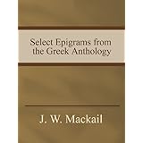 Select Epigrams from the Greek Anthology