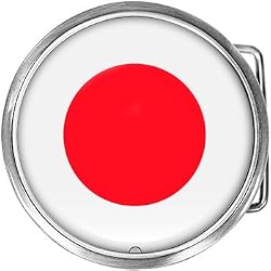 Japan Flag Belt Buckle