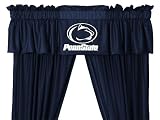NCAA Penn State Nittany Lions - 5pc Jersey Drapes Curtains and Valance Set