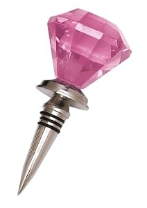 Pink Door Knob Bottle Stopper