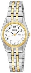 Seiko Women's SXA124 Functional Two-Tone Stainless Steel Watch
