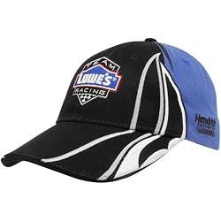 NASCAR Chase Authentics Jimmie Johnson Black-Blue Brushed Cotton Twill Adjustable Hat